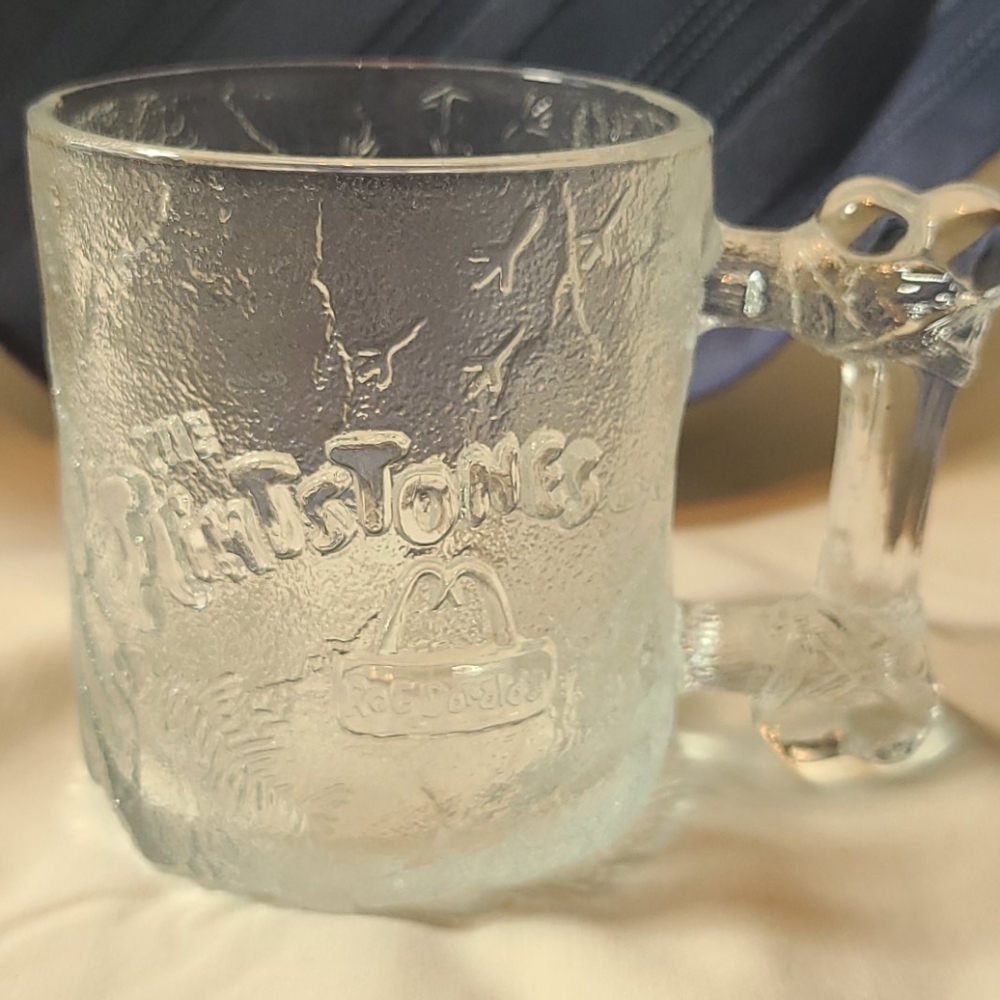 Vintage McDonald's Flintstones mug